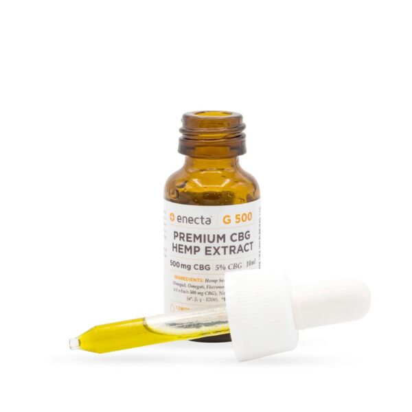 Enecta Premium CBG Hemp Extract Öl 5% - 10ml – Bild 2