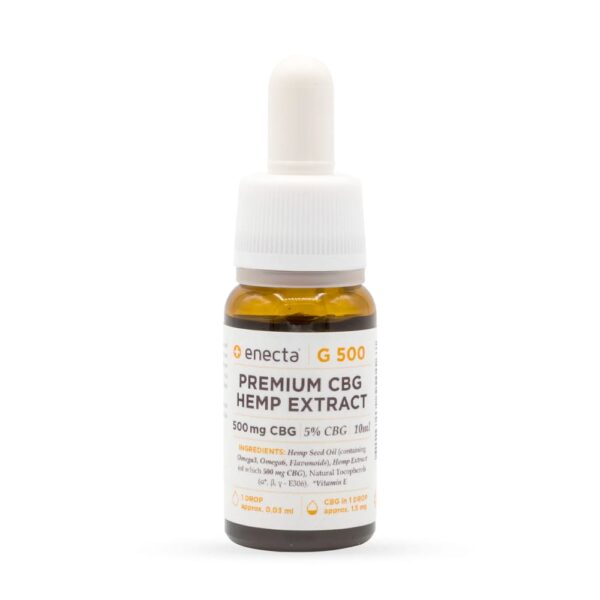 Enecta Premium CBG Hemp Extract Öl 5% - 10ml – Bild 3