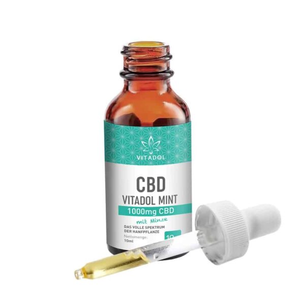 Vitadol Mint 10 % CBD Öl – Bild 3