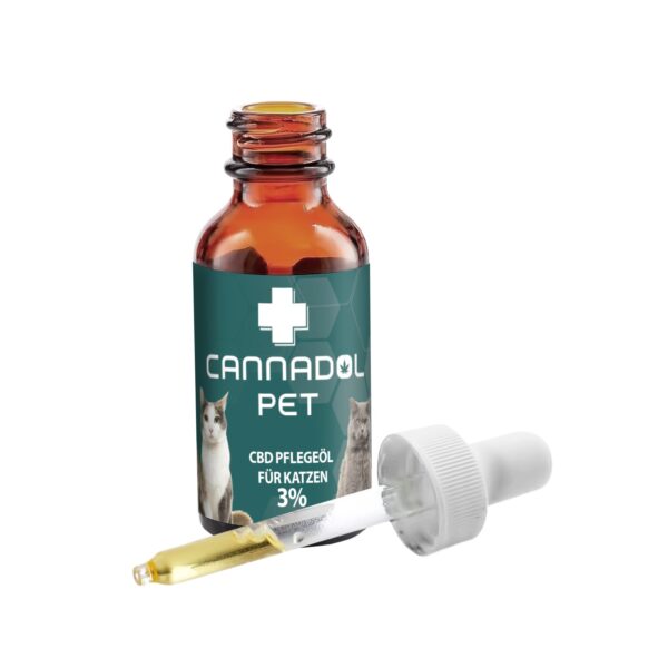 Cannadol CBD Öl Pet Katze 3% – Bild 3