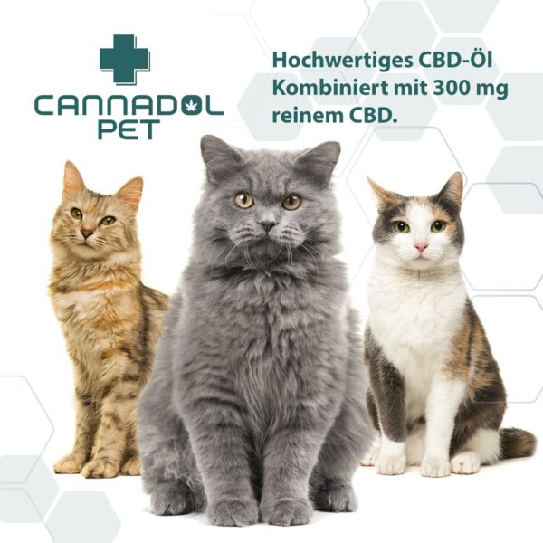Cannadol CBD Öl Pet Katze 3% – Bild 5
