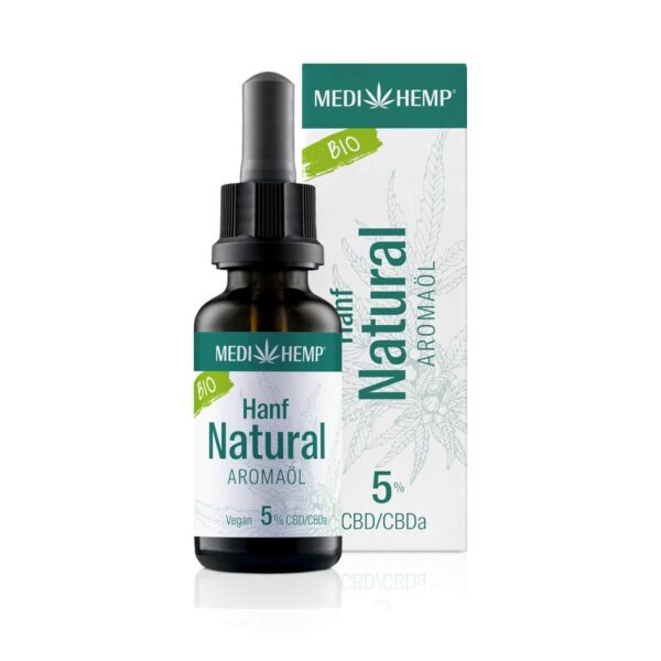 Medihemp Bio Hanf Natural 5 % CBD Öl
